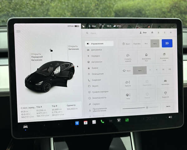 Тесла Model Y 2020 в Тернополе на Automoto.ua Черный Тесла Model Y, объемом двигателя 0 л и пробегом 100 тыс. км за 23499 $, фото 16 на Automoto.ua