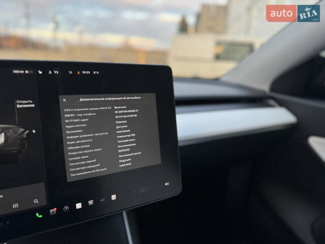 Черный Тесла Model Y, объемом двигателя 0 л и пробегом 149 тыс. км за 20600 $, фото 31 на Automoto.ua