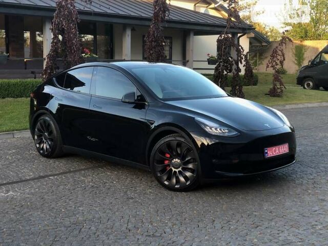 Чорний Тесла Model Y, об'ємом двигуна 0 л та пробігом 73 тис. км за 29499 $, фото 102 на Automoto.ua