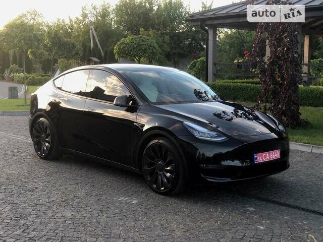 Чорний Тесла Model Y, об'ємом двигуна 0 л та пробігом 73 тис. км за 29499 $, фото 114 на Automoto.ua