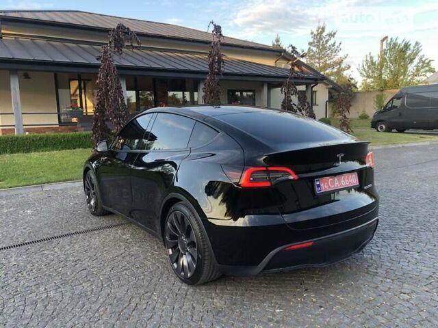 Чорний Тесла Model Y, об'ємом двигуна 0 л та пробігом 73 тис. км за 29499 $, фото 112 на Automoto.ua