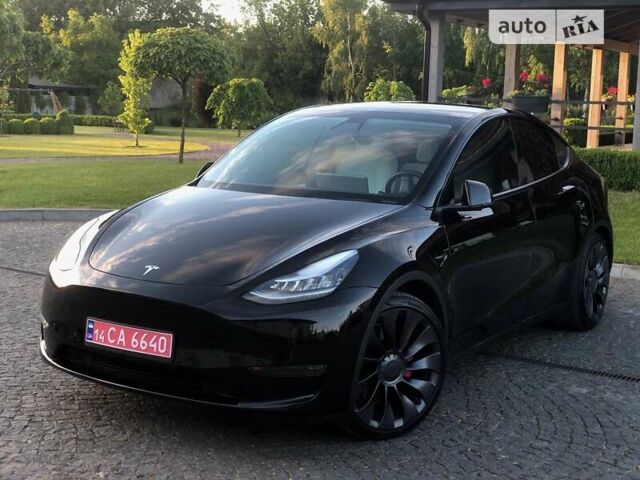 Чорний Тесла Model Y, об'ємом двигуна 0 л та пробігом 73 тис. км за 29499 $, фото 106 на Automoto.ua