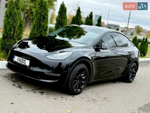 Черный Тесла Model Y, объемом двигателя 0 л и пробегом 158 тыс. км за 22860 $, фото 1 на Automoto.ua