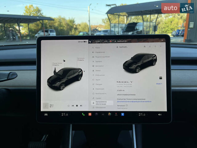 Чорний Тесла Model Y, об'ємом двигуна 0 л та пробігом 38 тис. км за 32900 $, фото 21 на Automoto.ua