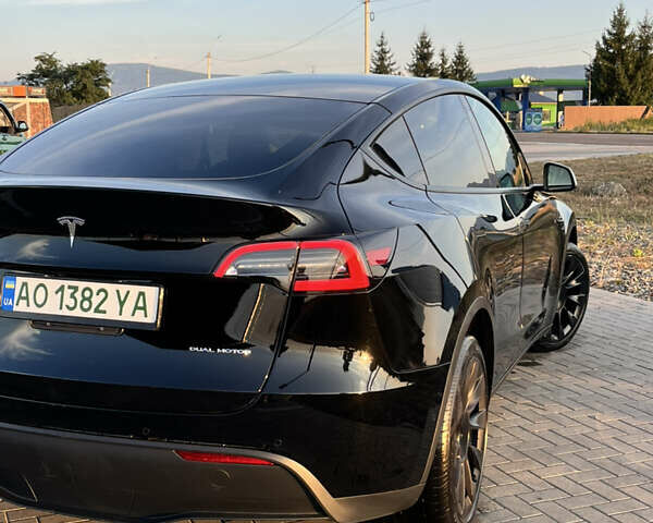 Черный Тесла Model Y, объемом двигателя 0 л и пробегом 90 тыс. км за 22500 $, фото 3 на Automoto.ua