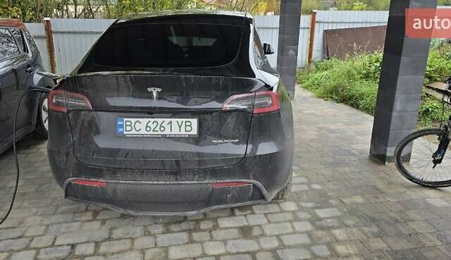 Черный Тесла Model Y, объемом двигателя 0 л и пробегом 65 тыс. км за 32000 $, фото 17 на Automoto.ua