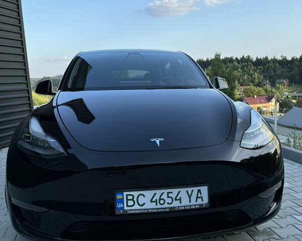 Черный Тесла Model Y, объемом двигателя 0 л и пробегом 92 тыс. км за 24400 $, фото 1 на Automoto.ua