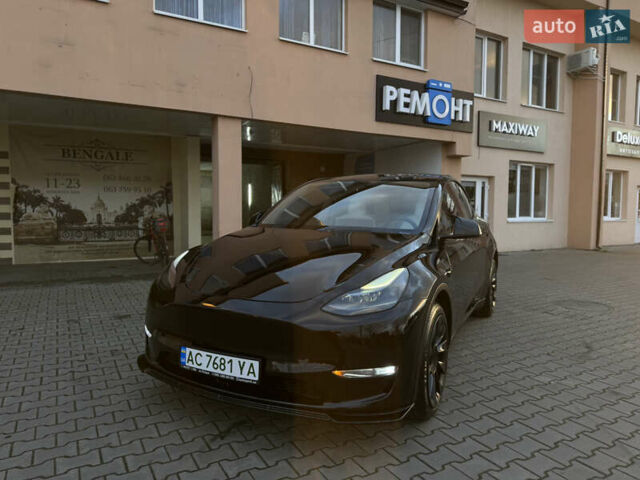 Черный Тесла Model Y, объемом двигателя 0 л и пробегом 149 тыс. км за 20600 $, фото 4 на Automoto.ua
