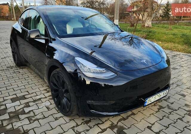 Черный Тесла Model Y, объемом двигателя 0 л и пробегом 86 тыс. км за 24500 $, фото 3 на Automoto.ua