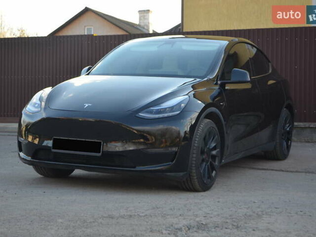 Черный Тесла Model Y, объемом двигателя 0 л и пробегом 77 тыс. км за 21900 $, фото 5 на Automoto.ua