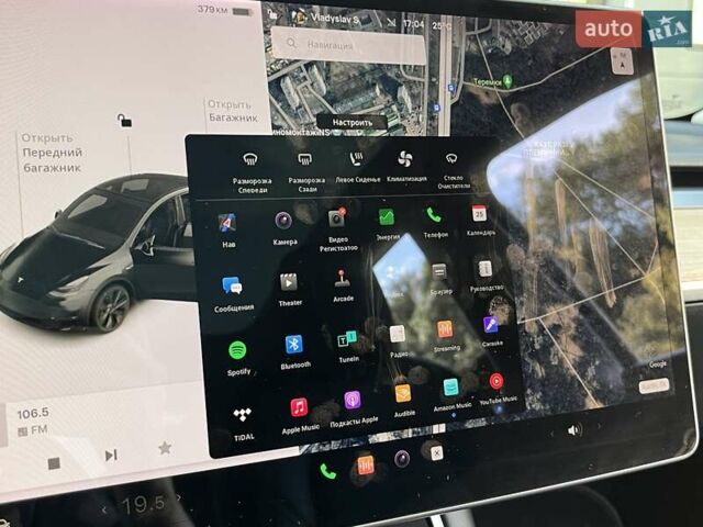 Черный Тесла Model Y, объемом двигателя 0 л и пробегом 136 тыс. км за 24999 $, фото 19 на Automoto.ua