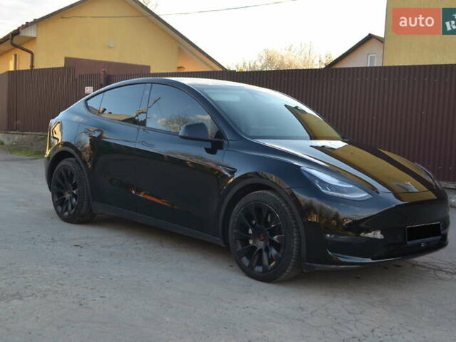 Черный Тесла Model Y, объемом двигателя 0 л и пробегом 77 тыс. км за 21900 $, фото 10 на Automoto.ua
