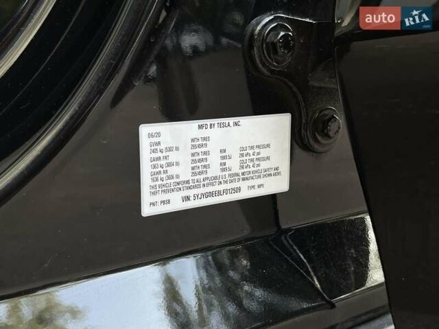 Черный Тесла Model Y, объемом двигателя 0 л и пробегом 136 тыс. км за 24999 $, фото 21 на Automoto.ua