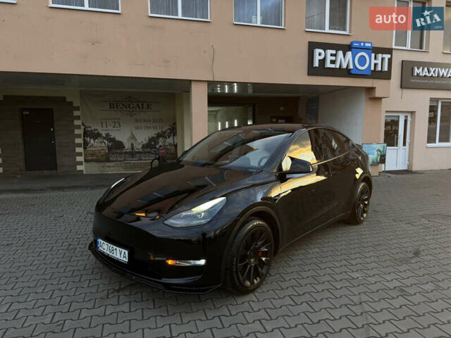 Черный Тесла Model Y, объемом двигателя 0 л и пробегом 149 тыс. км за 20600 $, фото 2 на Automoto.ua
