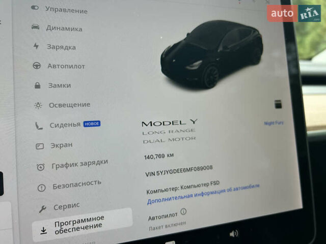 Черный Тесла Model Y, объемом двигателя 0 л и пробегом 140 тыс. км за 18000 $, фото 30 на Automoto.ua