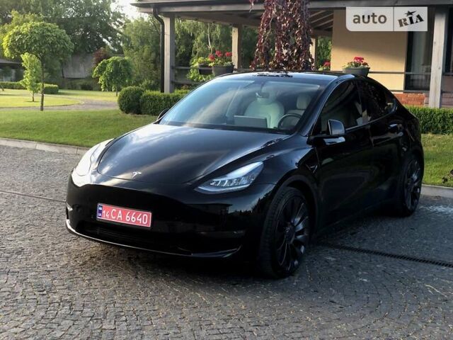 Чорний Тесла Model Y, об'ємом двигуна 0 л та пробігом 73 тис. км за 29499 $, фото 5 на Automoto.ua