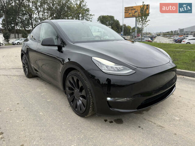 Черный Тесла Model Y, объемом двигателя 0 л и пробегом 107 тыс. км за 21000 $, фото 1 на Automoto.ua