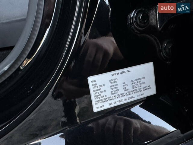 Чорний Тесла Model Y, об'ємом двигуна 0 л та пробігом 110 тис. км за 22799 $, фото 62 на Automoto.ua