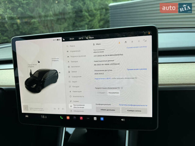 Черный Тесла Model Y, объемом двигателя 0 л и пробегом 92 тыс. км за 24400 $, фото 11 на Automoto.ua