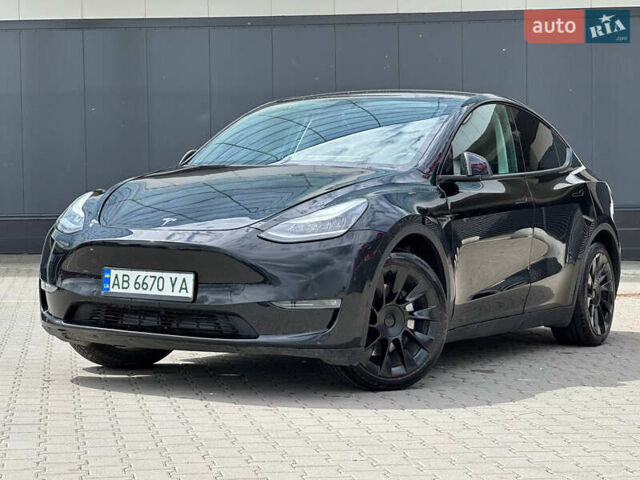 Черный Тесла Model Y, объемом двигателя 0 л и пробегом 49 тыс. км за 19900 $, фото 3 на Automoto.ua