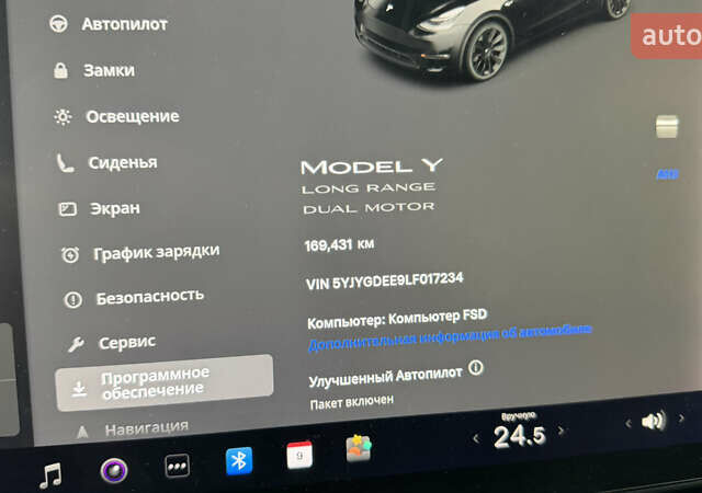 Черный Тесла Model Y, объемом двигателя 0 л и пробегом 169 тыс. км за 21900 $, фото 32 на Automoto.ua