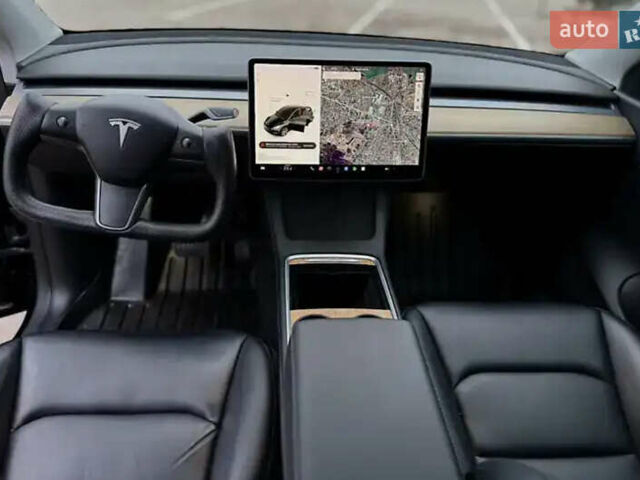 Черный Тесла Model Y, объемом двигателя 0 л и пробегом 162 тыс. км за 25700 $, фото 8 на Automoto.ua