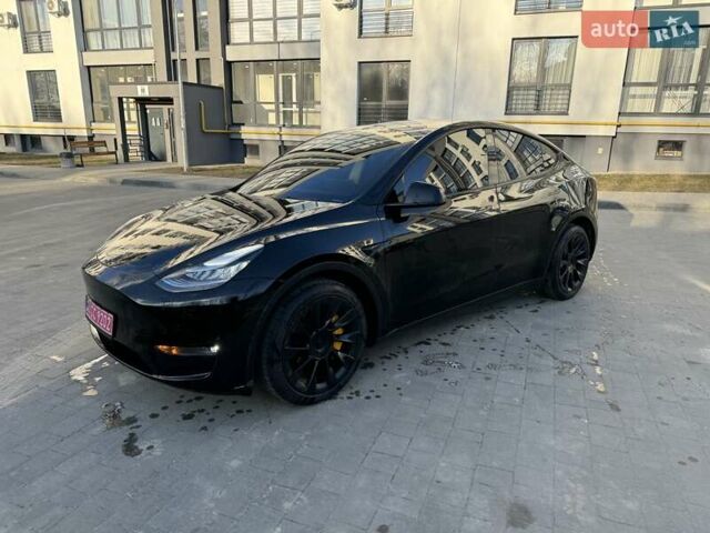 Черный Тесла Model Y, объемом двигателя 0 л и пробегом 59 тыс. км за 24900 $, фото 25 на Automoto.ua