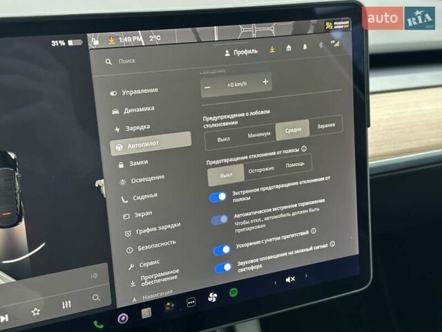 Черный Тесла Model Y, объемом двигателя 0 л и пробегом 127 тыс. км за 26990 $, фото 22 на Automoto.ua