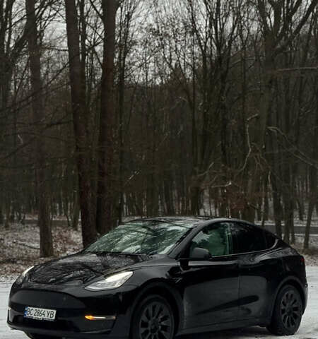 Черный Тесла Model Y, объемом двигателя 0 л и пробегом 44 тыс. км за 31499 $, фото 24 на Automoto.ua