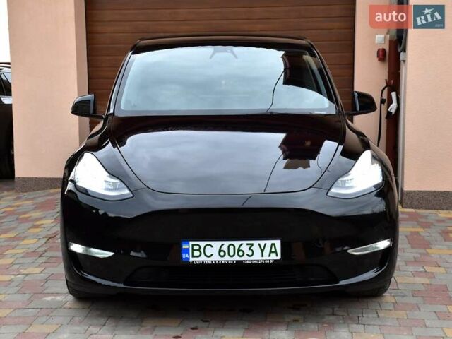 Черный Тесла Model Y, объемом двигателя 0 л и пробегом 73 тыс. км за 25950 $, фото 7 на Automoto.ua