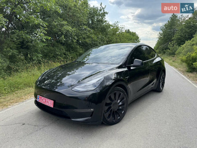 Тесла Model Y 2021 в Виннице на Automoto.ua Черный Тесла Model Y, объемом двигателя 0 л и пробегом 70 тыс. км за 25199 $, фото 3 на Automoto.ua