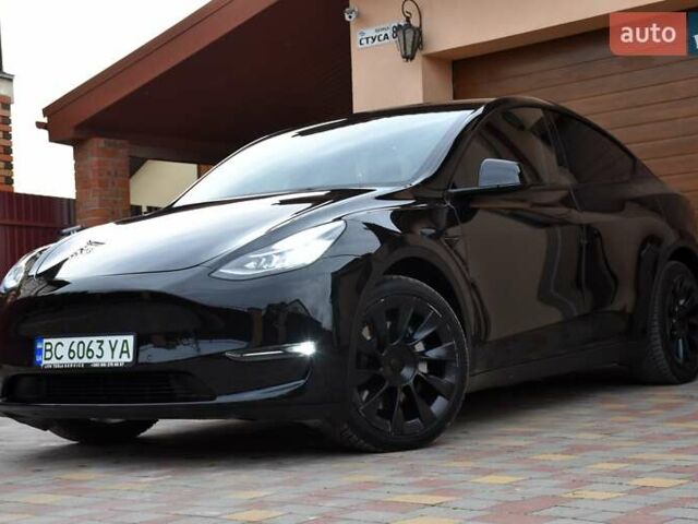 Черный Тесла Model Y, объемом двигателя 0 л и пробегом 73 тыс. км за 25950 $, фото 5 на Automoto.ua