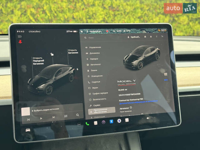 Чорний Тесла Model Y, об'ємом двигуна 0 л та пробігом 62 тис. км за 24999 $, фото 65 на Automoto.ua
