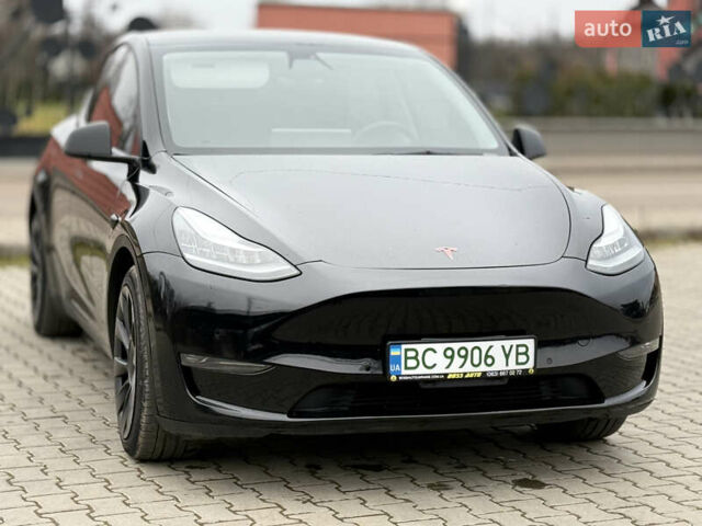 Черный Тесла Model Y, объемом двигателя 0 л и пробегом 55 тыс. км за 26300 $, фото 2 на Automoto.ua