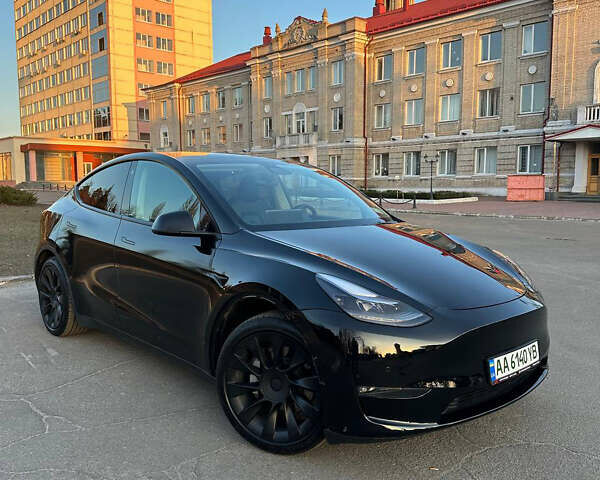 Чорний Тесла Model Y, об'ємом двигуна 0 л та пробігом 56 тис. км за 31000 $, фото 1 на Automoto.ua