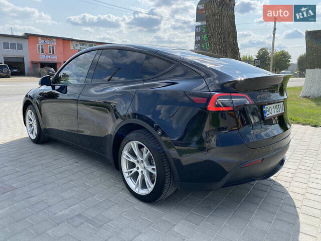 Черный Тесла Model Y, объемом двигателя 0 л и пробегом 45 тыс. км за 21600 $, фото 5 на Automoto.ua