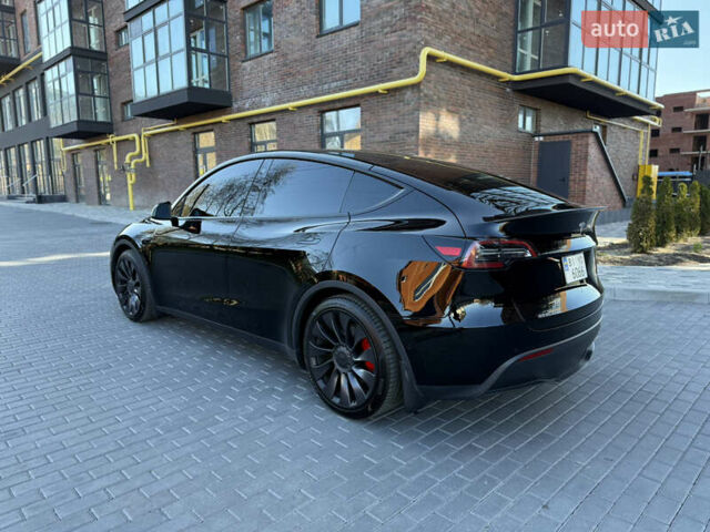 Черный Тесла Model Y, объемом двигателя 0 л и пробегом 68 тыс. км за 28500 $, фото 32 на Automoto.ua