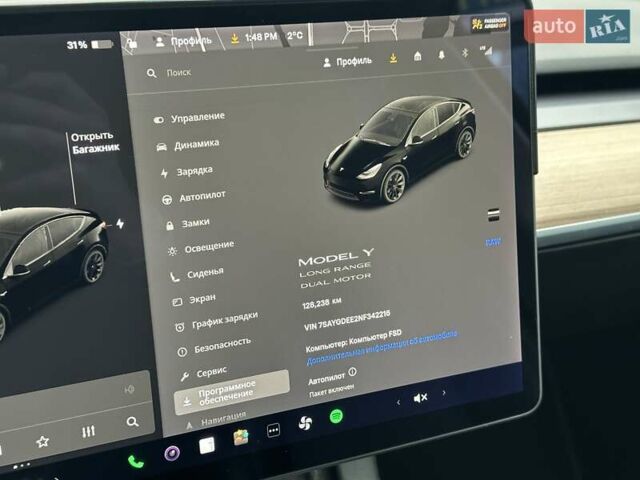 Черный Тесла Model Y, объемом двигателя 0 л и пробегом 127 тыс. км за 26990 $, фото 18 на Automoto.ua