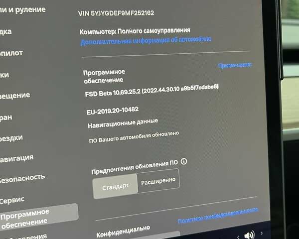 Черный Тесла Model Y, объемом двигателя 0 л и пробегом 58 тыс. км за 27500 $, фото 18 на Automoto.ua