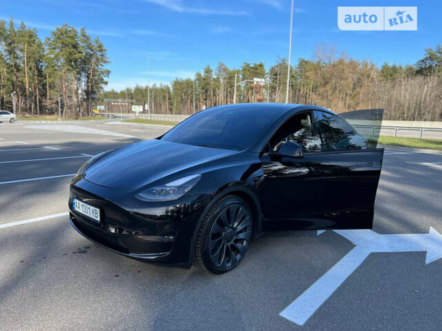 Чорний Тесла Model Y, об'ємом двигуна 0 л та пробігом 50 тис. км за 42000 $, фото 8 на Automoto.ua