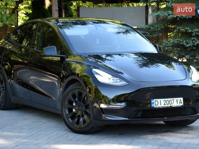 Черный Тесла Model Y, объемом двигателя 0 л и пробегом 82 тыс. км за 24950 $, фото 5 на Automoto.ua