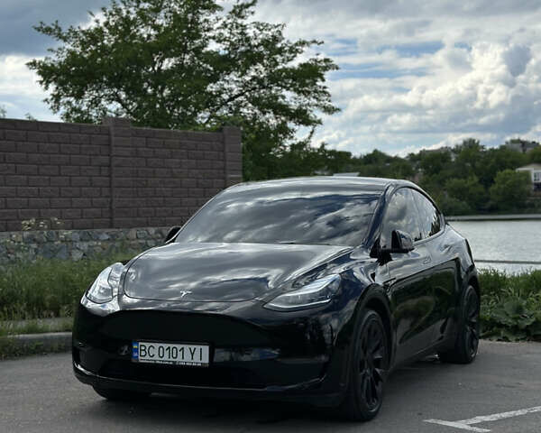Чорний Тесла Model Y, об'ємом двигуна 0 л та пробігом 47 тис. км за 28000 $, фото 1 на Automoto.ua