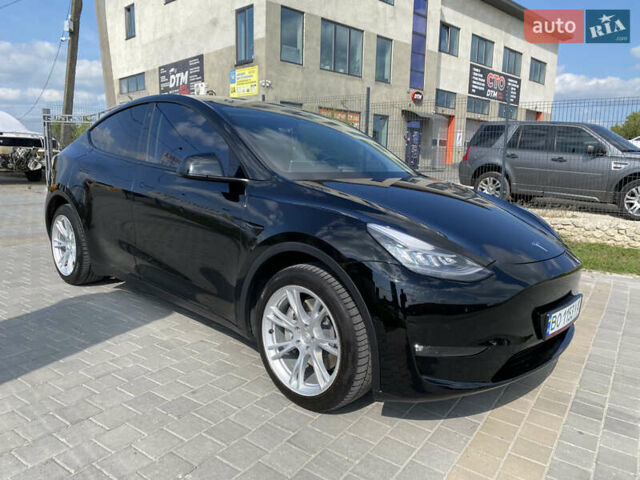 Черный Тесла Model Y, объемом двигателя 0 л и пробегом 45 тыс. км за 21600 $, фото 12 на Automoto.ua