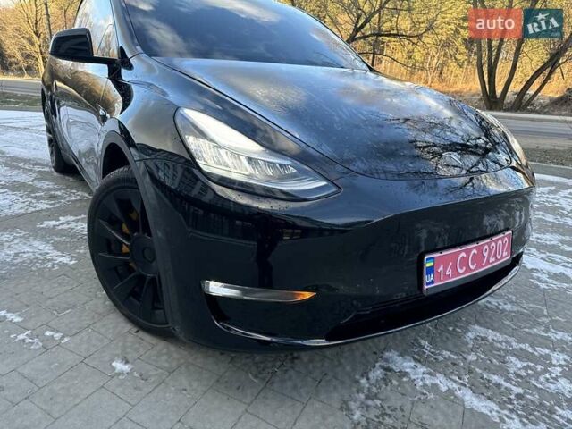 Черный Тесла Model Y, объемом двигателя 0 л и пробегом 59 тыс. км за 24900 $, фото 5 на Automoto.ua