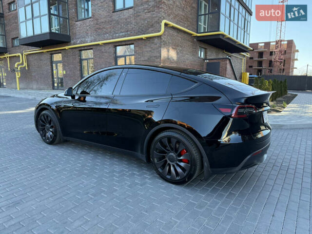 Черный Тесла Model Y, объемом двигателя 0 л и пробегом 68 тыс. км за 28500 $, фото 30 на Automoto.ua