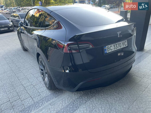 Черный Тесла Model Y, объемом двигателя 0 л и пробегом 77 тыс. км за 22700 $, фото 5 на Automoto.ua