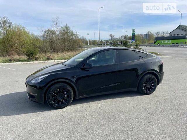 Черный Тесла Model Y, объемом двигателя 0 л и пробегом 55 тыс. км за 32900 $, фото 13 на Automoto.ua