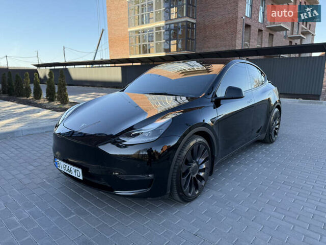 Черный Тесла Model Y, объемом двигателя 0 л и пробегом 68 тыс. км за 28500 $, фото 11 на Automoto.ua