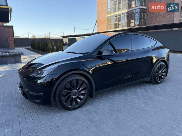 Черный Тесла Model Y, объемом двигателя 0 л и пробегом 68 тыс. км за 28500 $, фото 14 на Automoto.ua
