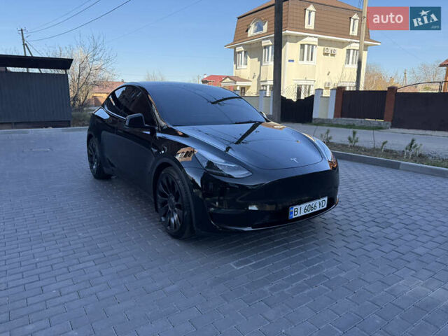 Черный Тесла Model Y, объемом двигателя 0 л и пробегом 68 тыс. км за 28500 $, фото 73 на Automoto.ua